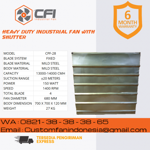 Wall Fan/Kipas industri/blower kandang ayam/kipas kandang ayam 28 inch